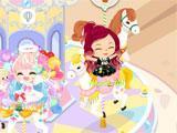riding the carousel in LINE Play