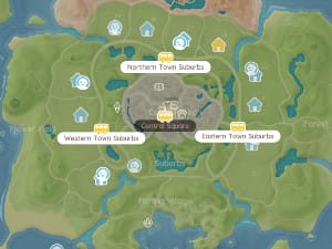 Heartopia Town Map