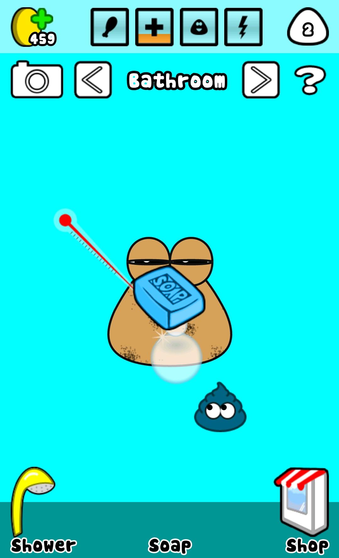 Pou Girl And The Newborn Baby - Pou Games