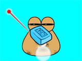 Pou: Giving a Bath