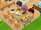 Customers eating food in Restaurant Story 2