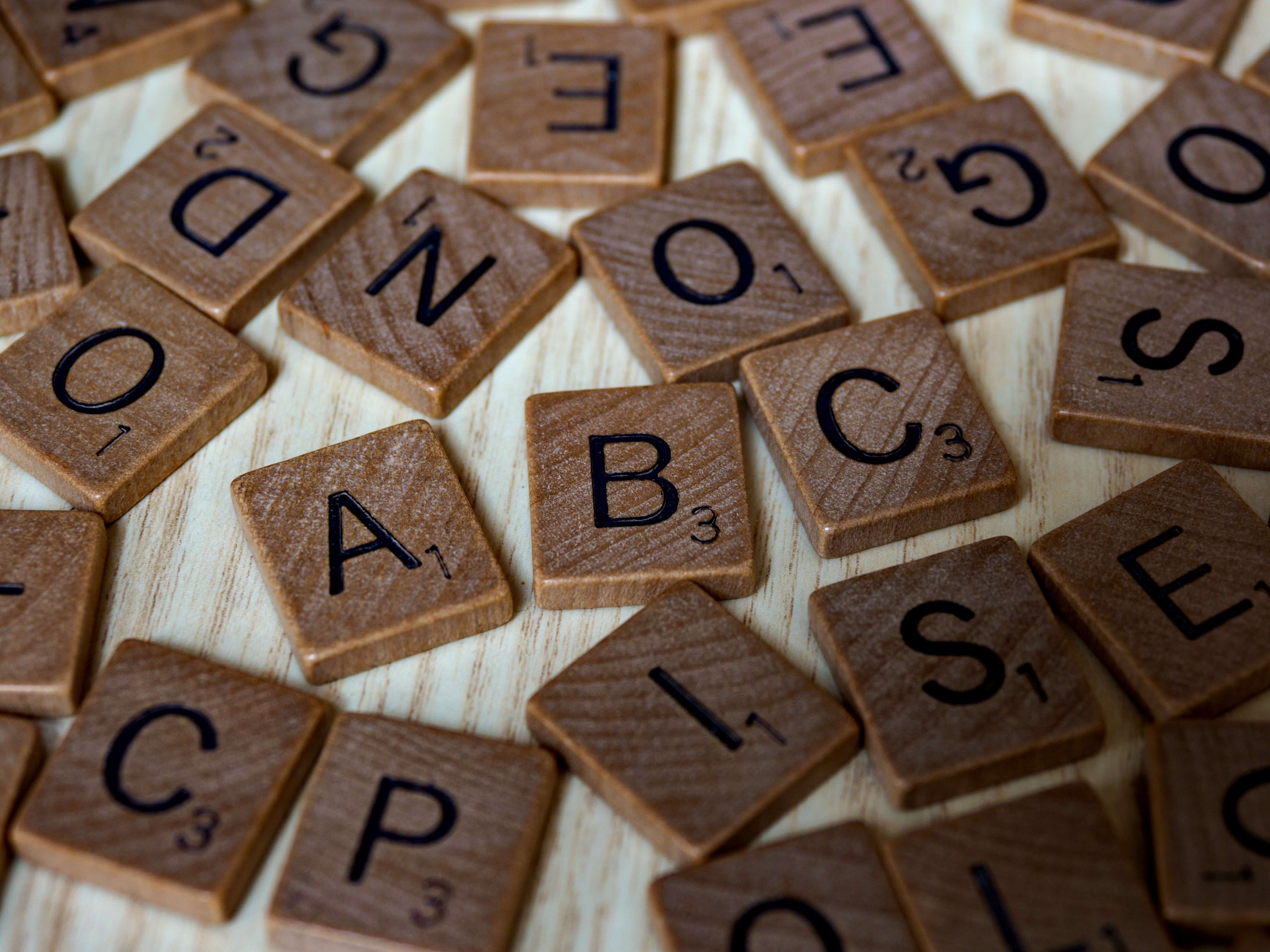 Word games - like Scrabble - can help you pass the time