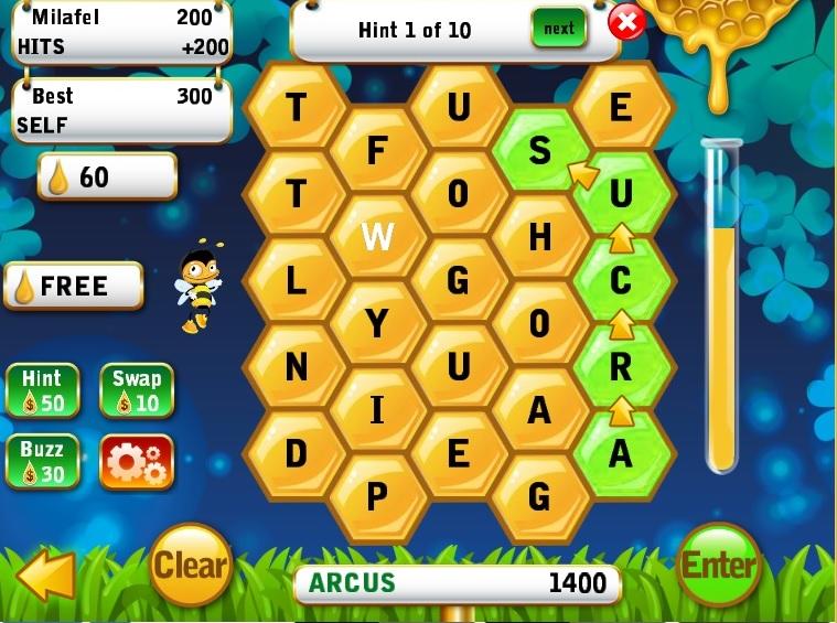 Word Bees Word Games Fun