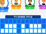 Guessing a TV Series Title in Spin of Fortune Guessing a TV Series Title in Spin of Fortune