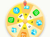 Bonus wheel in Word Travel Word Travel bonus wheel