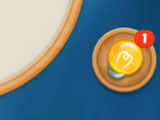 Hint button in the game Hint button in Alice's Restaurant