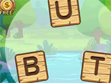 Joining alphabets to forma word Forming words in the game