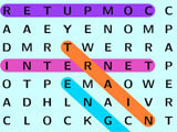 Finding words in World of Word Search World of Word Search finding words