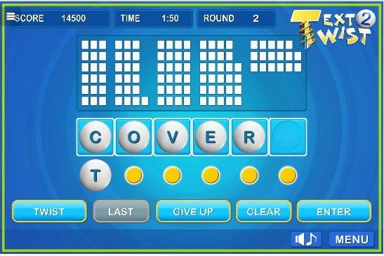 Play Text Twist 2  Free Online Mobile Games at ArcadeThunder