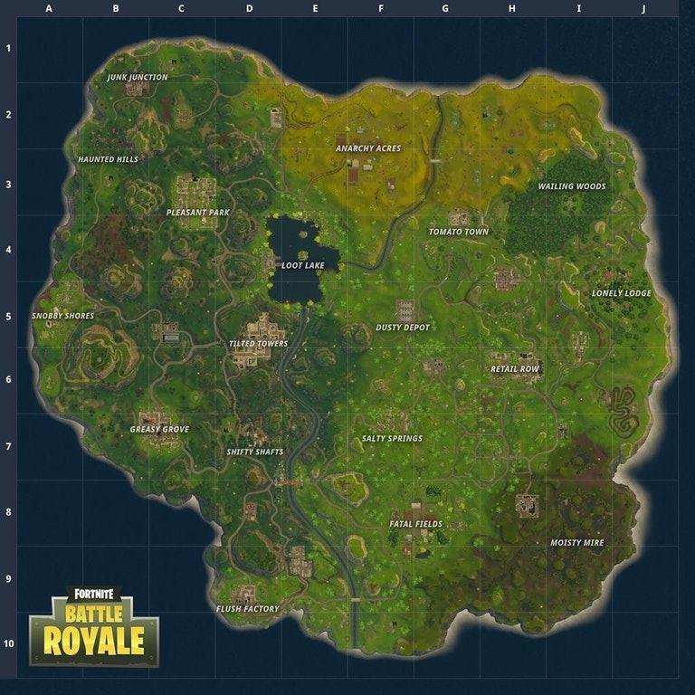 Fortnite BR new map