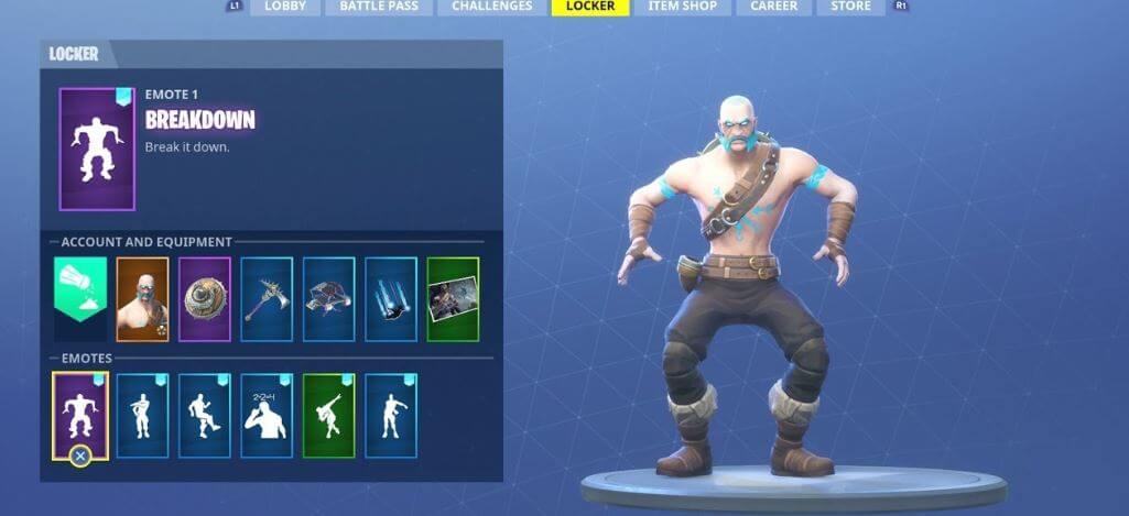 Ragnarok dancing in Fortnite Ragnarok dancing in Fortnite