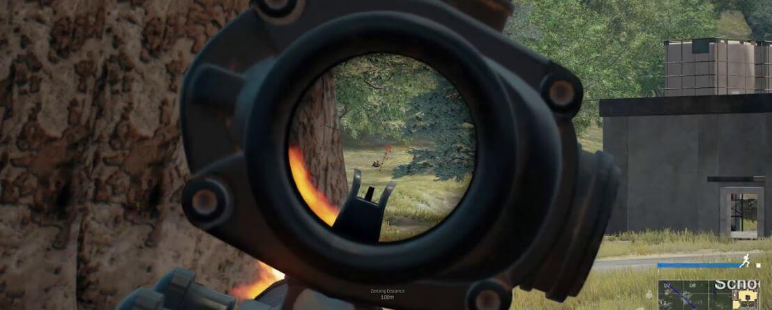 Peek right in PUBG Peek right in PUBG