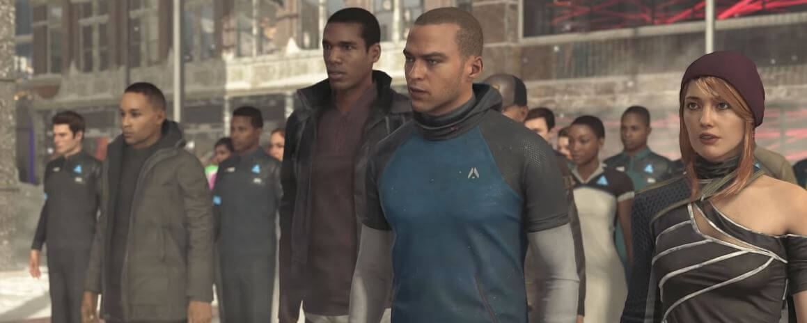 Detroit: Become Human Rally Detroit: Become Human Rally