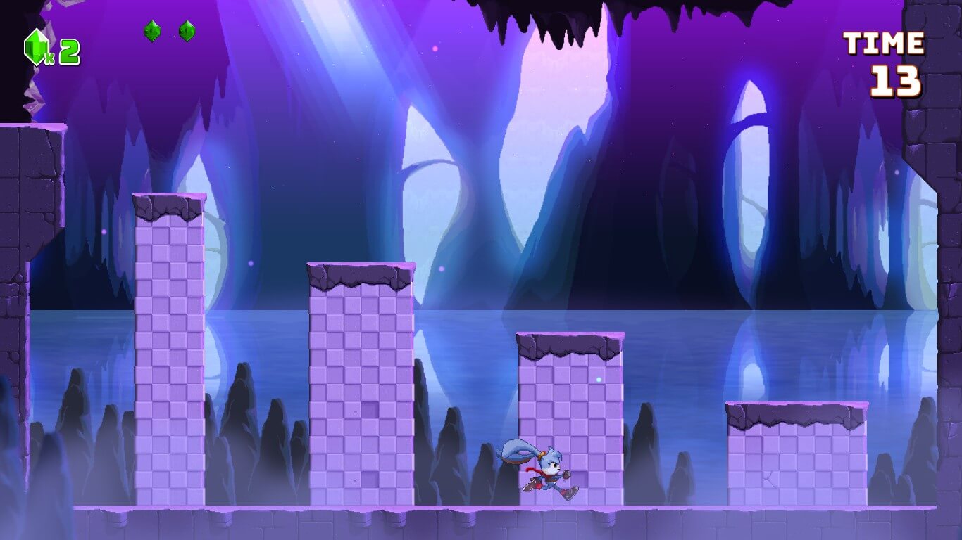 Secret level in Kaze and the Wild Masks Secret level in Kaze and the Wild Masks