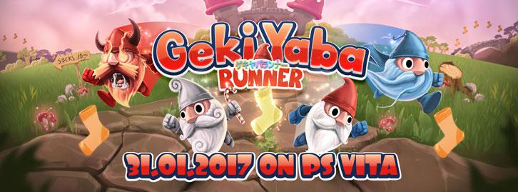 Geki Yaba Runner Will be Released on PS Vita on the 31st Geki Yaba Runner Will be Released on PS Vita on the 31st