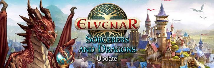 Elvenar's Sorcerers and Dragons Update