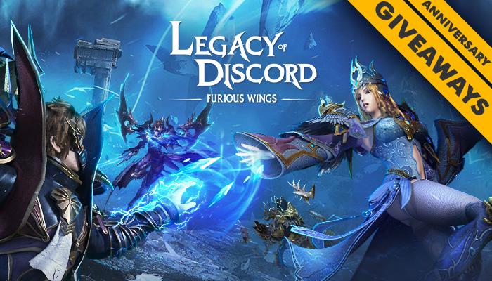 Legacy of Discord Celebrates Its Anniversary with a Giveaway Legacy of Discord Celebrates Its Anniversary with a Giveaway