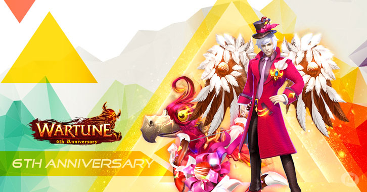 Plenty of Exciting Events Await You in Wartune's 6th Anniversary Celebration Plenty of Exciting Events Await You in Wartune's 6th Anniversary Celebration