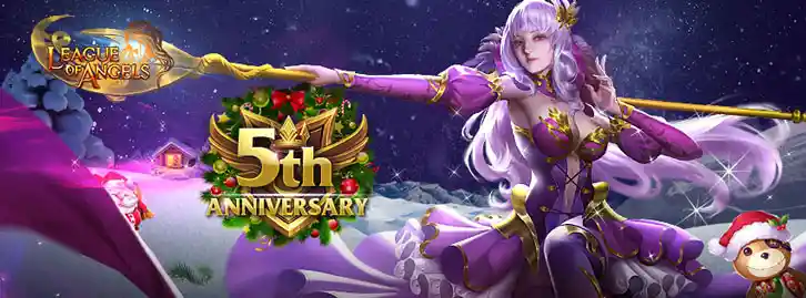 League of Angels Celebrates Fifth Anniversary League of Angels Celebrates Fifth Anniversary