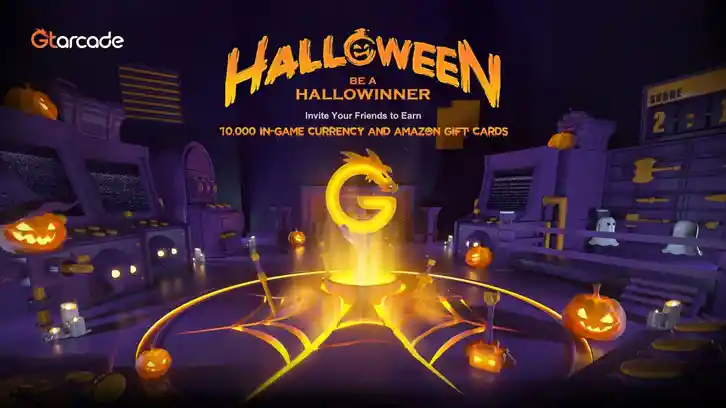 HalloWINNING – Win 10,000 In-Game Currency Playing On GTarcade This Halloween