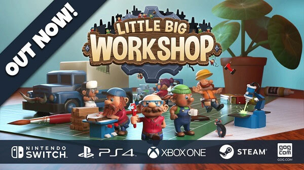 Little Big Workshop comes to consoles!