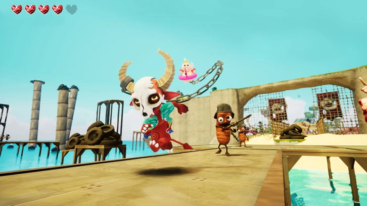 Filthy Old-School Platformer Hell Pie Get New Surreal Accolades Trailer