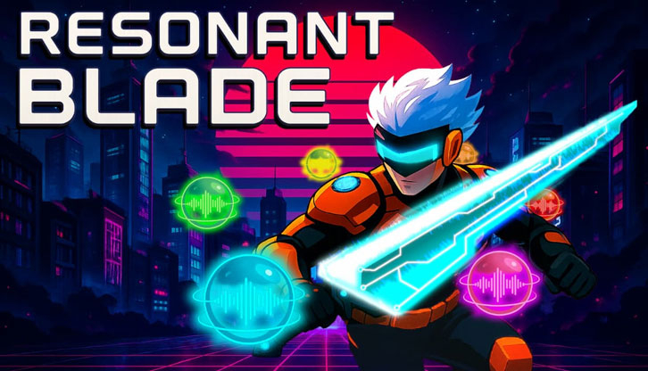 Harm-onize against Dark Synths in Resonant Blade, Available Now!