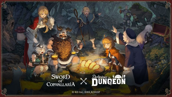 Sword of Convallaria x Delicious in Dungeon Crossover Now Live: Feast, Fight, and Explore Until September 25!