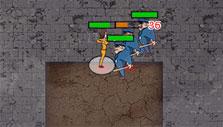 Prison Wars Online: Fighting the guards Prison Wars Online: Fighting the guards