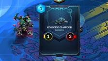Playing a card in Duelyst