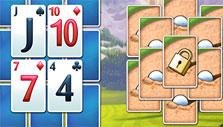 challenging layouts in Fairway Solitaire