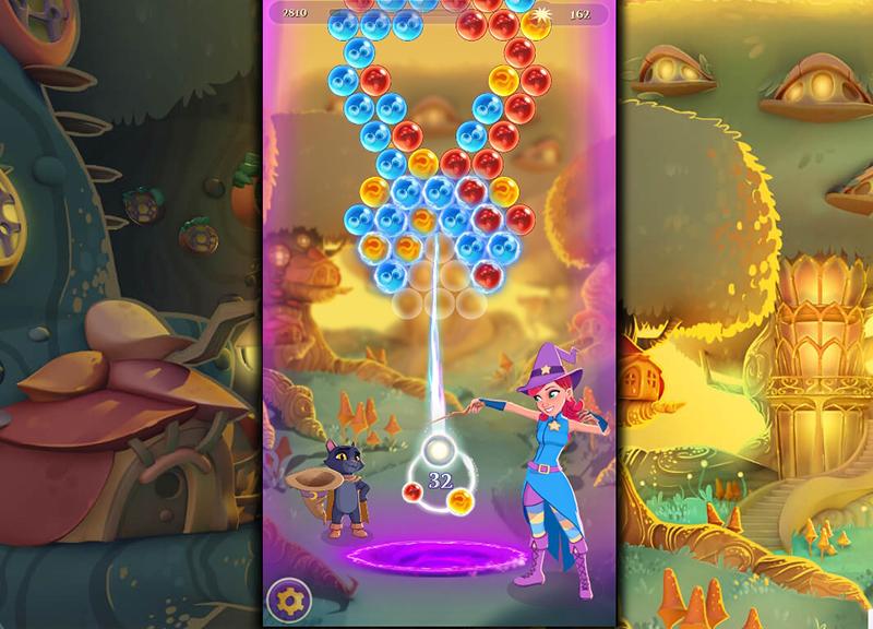 Bubble Witch Saga 3 fase 734 #bubblewitch3 #bubblewitch3saga