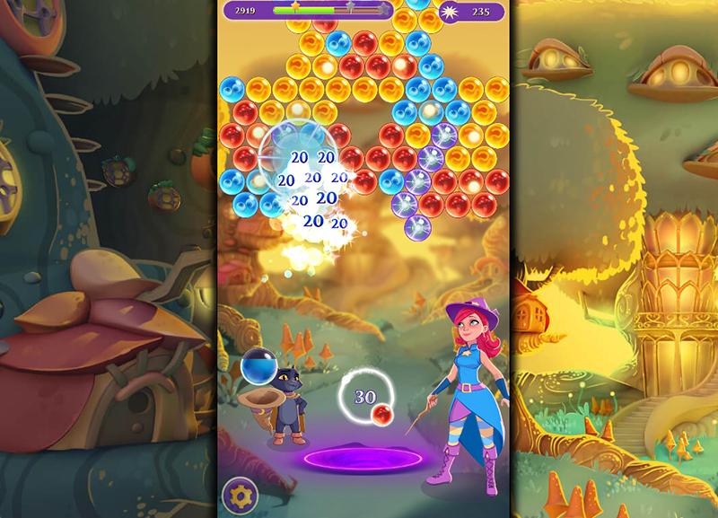 Release the fairies, beat the evil Wilbur in 'Bubble Witch 3 Saga