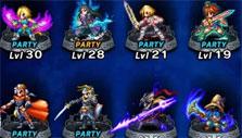 Collect all heroes in Final Fantasy Brave Exvius