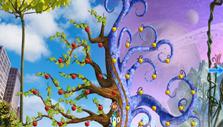 Real world vs the twisted world in Hidden Numbers: Twisted World Real world vs the twisted world in Hidden Numbers: Twisted World