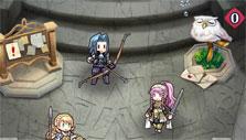 At the castle in Fire Emblem Heroes