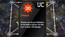 Pokemon Duel: Playing a card