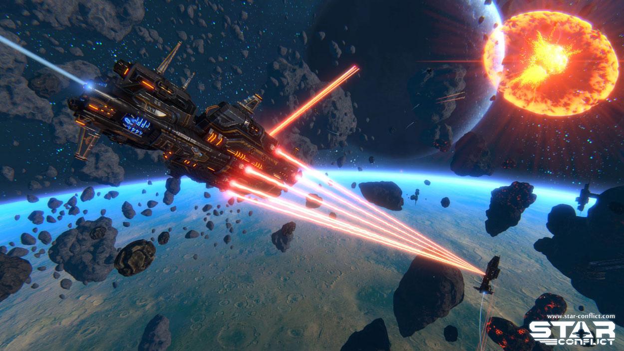 👾 STAR CONFLICT - Jogo de guerra espacial PT/BR MMO Galático