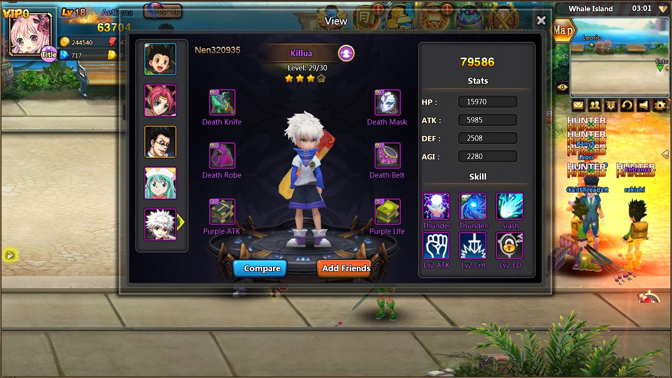 Hunter X Hunter Online Windows game - IndieDB