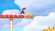 Super Mario Run: Cloud level