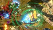 Cool battle effects in Path of Exile