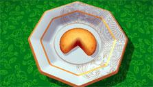 Fortune cookie in TheMahjong.com Fortune cookie in TheMahjong.com
