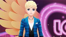 Choosing an avatar in Love Dance Choosing an avatar in Love Dance