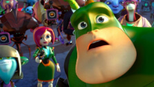 Captain Qwark in Ratchet & Clank