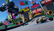 Finish line in TrackMania Turbo