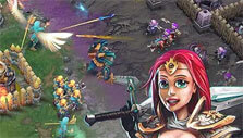 Battle in Heroes of Paragon Battle in Heroes of Paragon