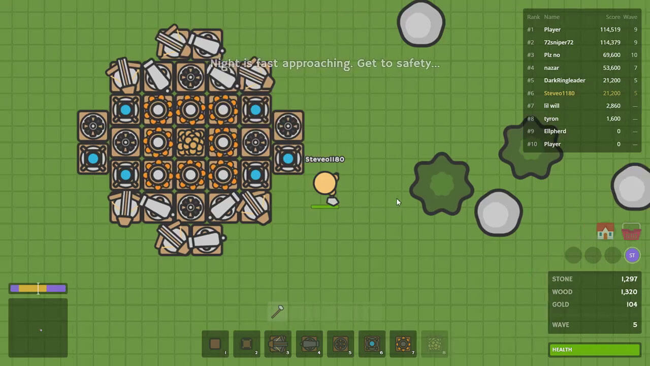 MAXIMIZED BASE - zombs.io 