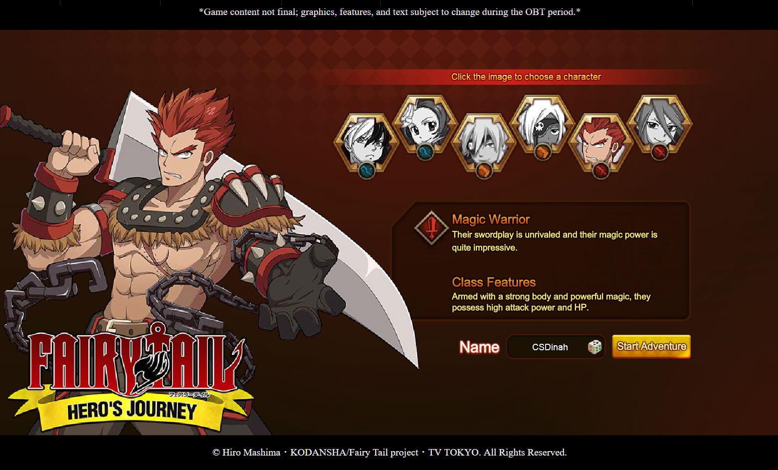 Fairy Tail Online Gameplay - Browser Game MMORPG 