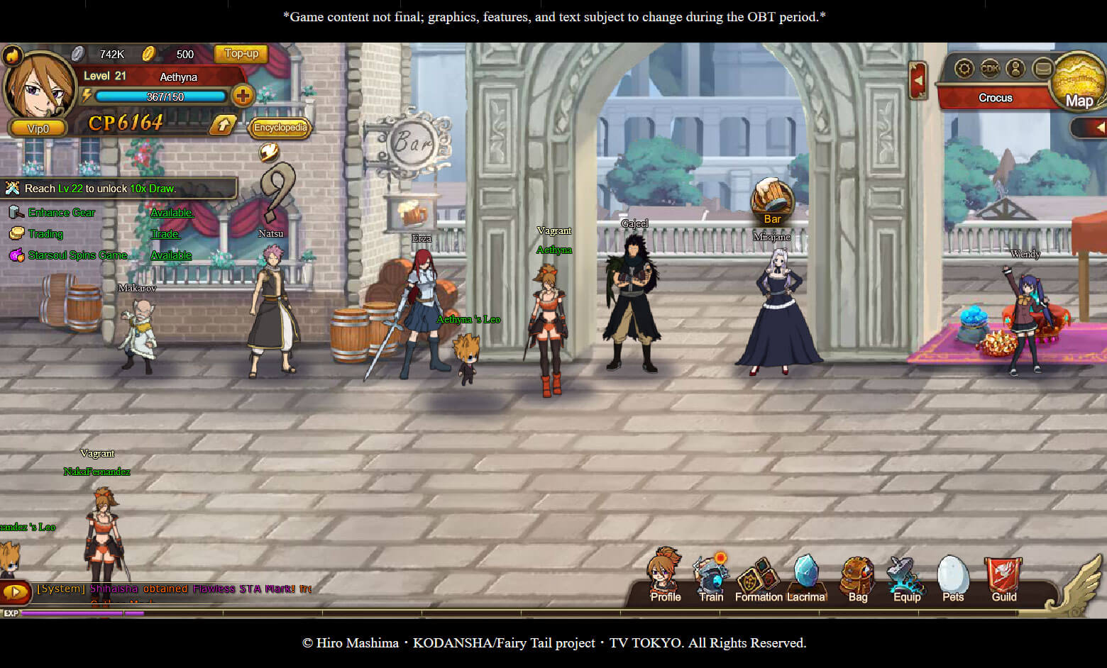 Fairy Tail Hero's Journey Browser RPG Ready for Closed Beta