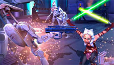 Combat in Star Wars: Galaxy of Heroes